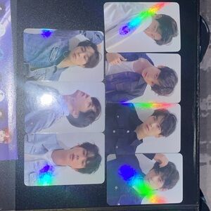 BTS love yourself vinyl photo card set 7pc